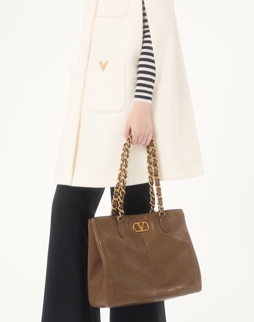 Valentino - Drill Double Cape - Ivory - Woman - Coats And Outerwear